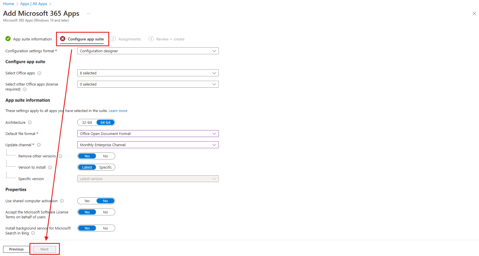 How to Fix the Intune Bug Preventing Microsoft 365 App Suite Configuration