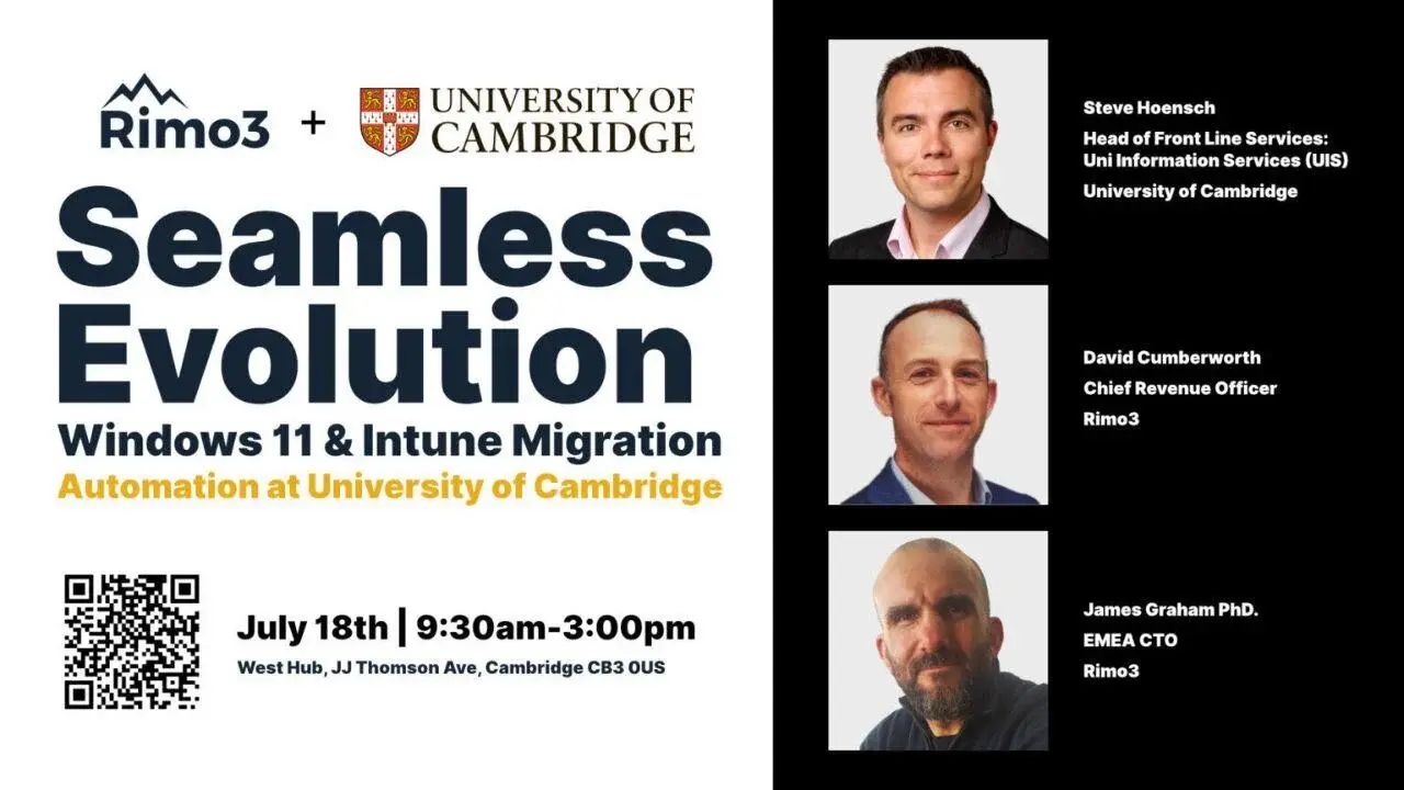 Image for Special University of Cambridge Event